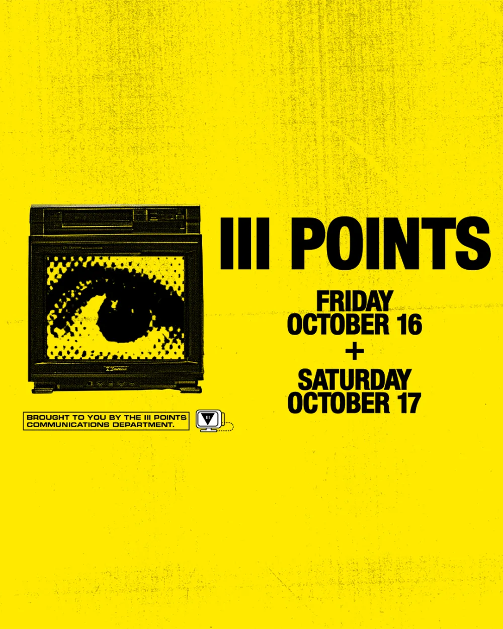III Points — event flyer