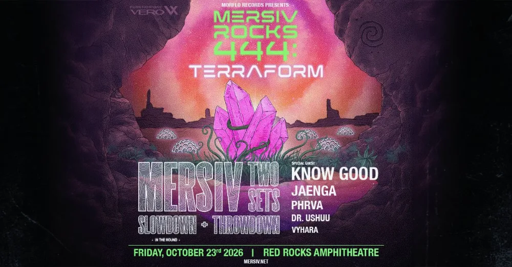 Mersiv Rocks 444 - Terraform — event flyer