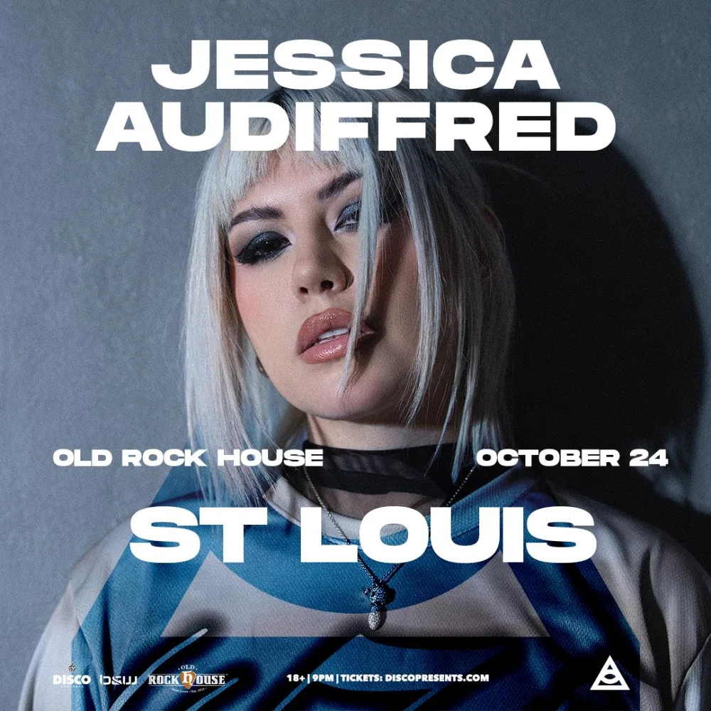 Jessica Audiffred — event flyer