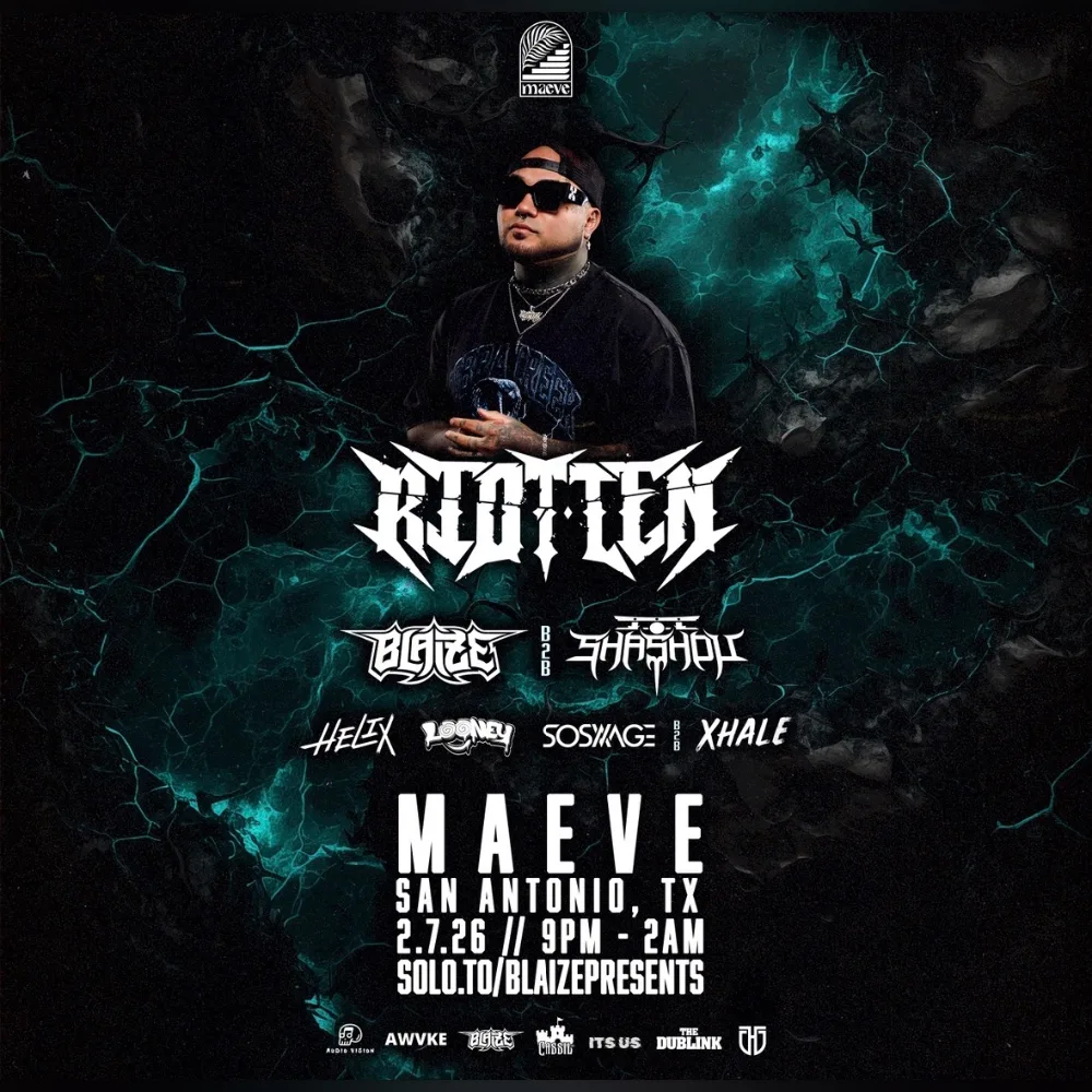 Riotanページ Riot Ten, BLAIZE – San Antonio – Feb 7 | Edmtrain