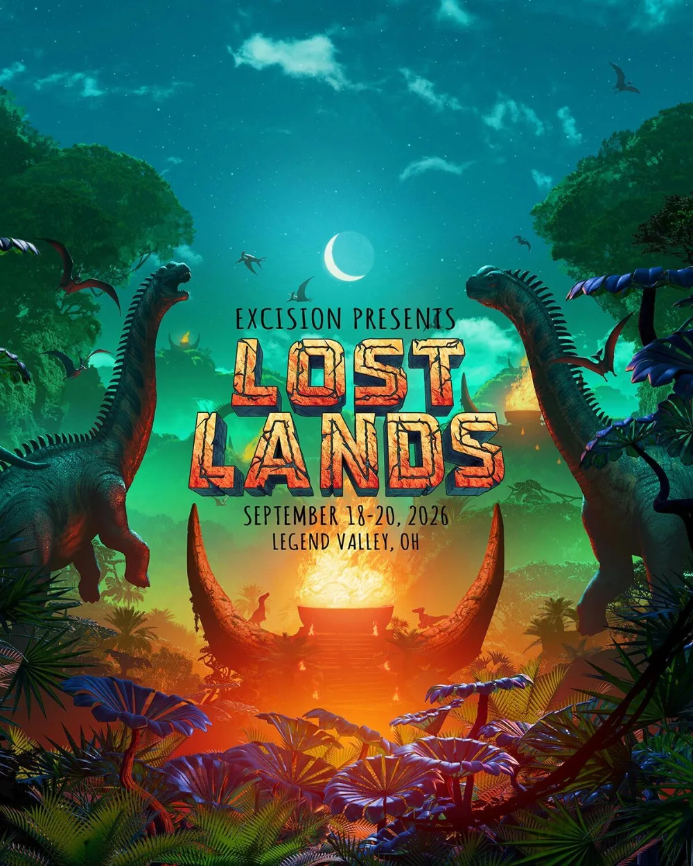 Lost Lands — event flyer