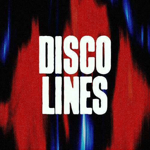 Disco Lines — event flyer