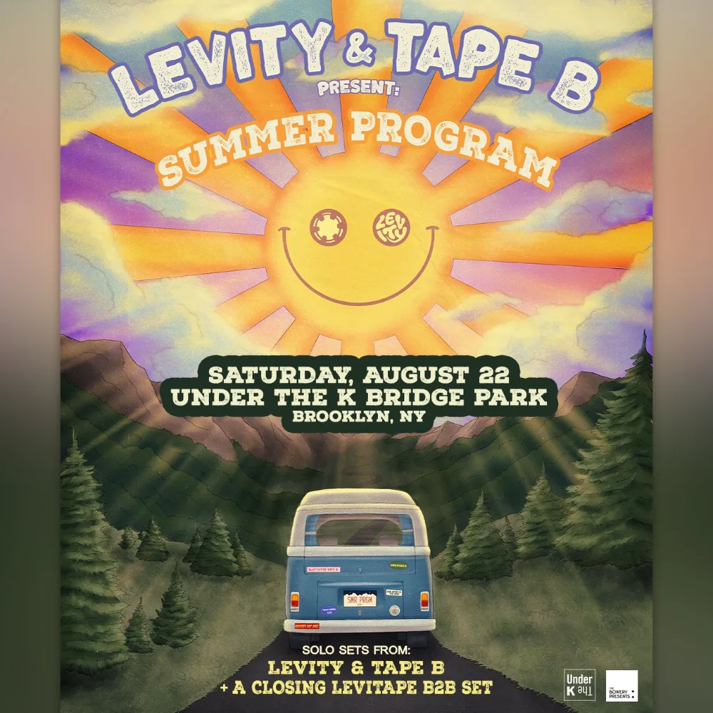 Levity, Tape B — event flyer