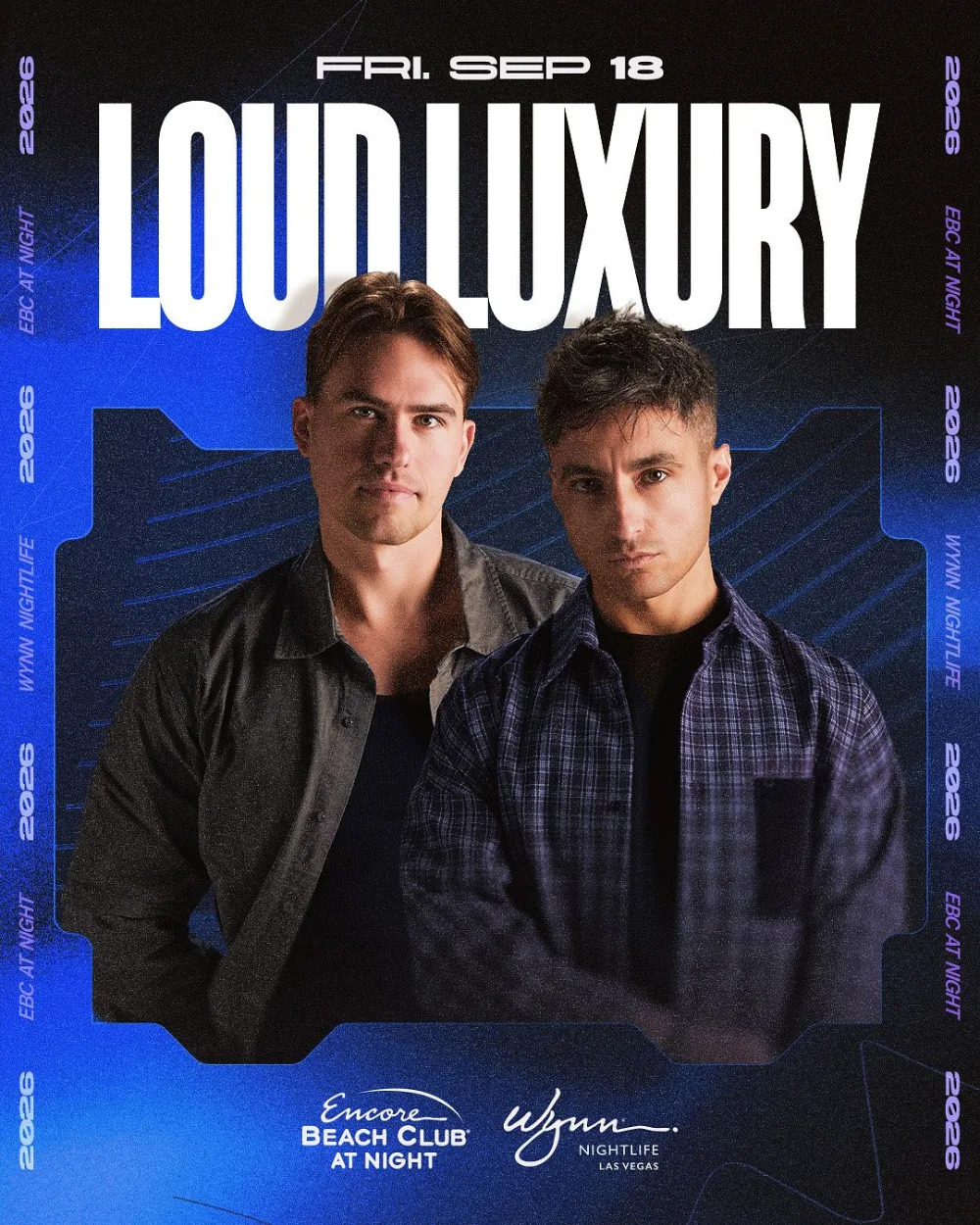 Loud Luxury — event flyer