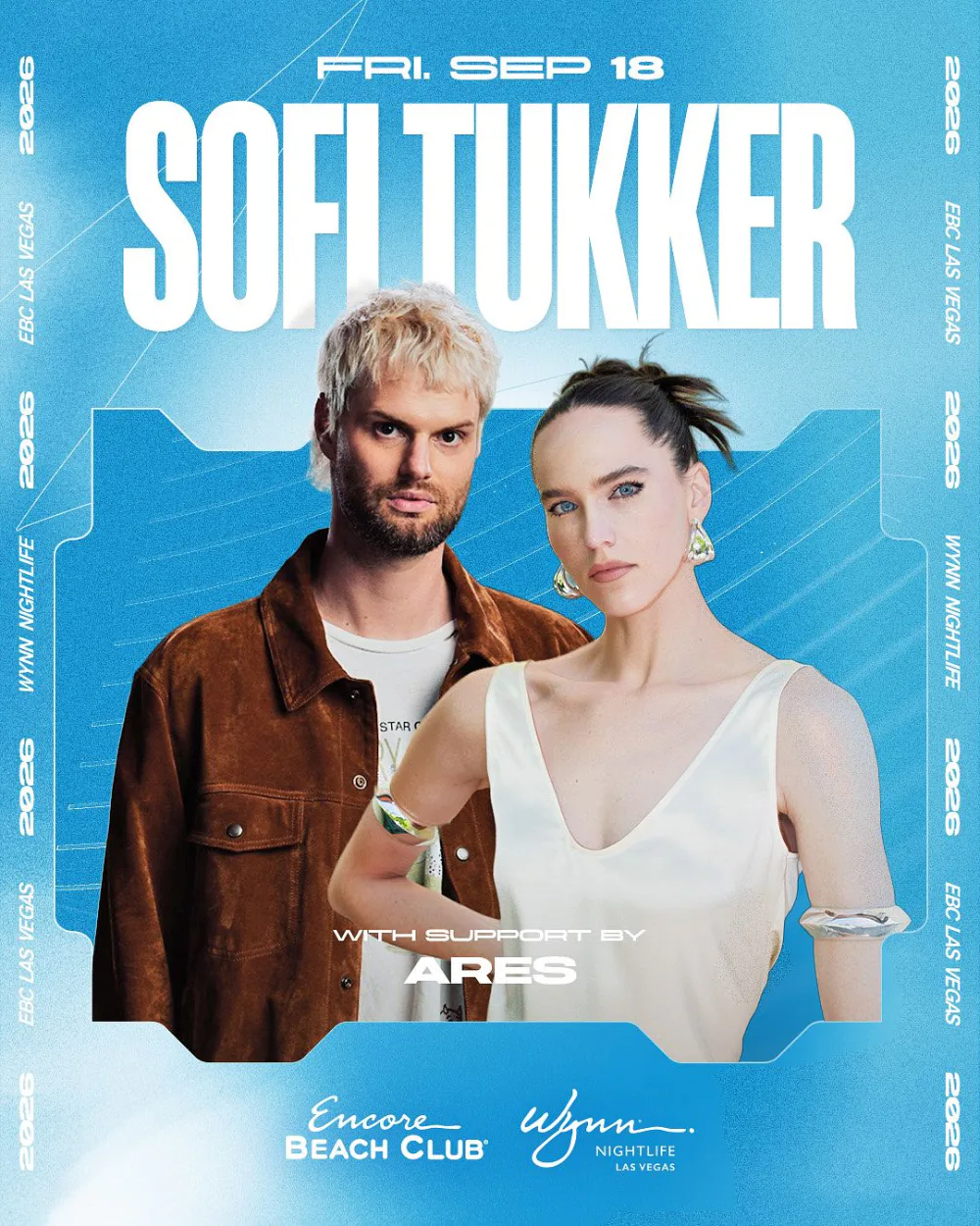 Sofi Tukker, Ares — event flyer
