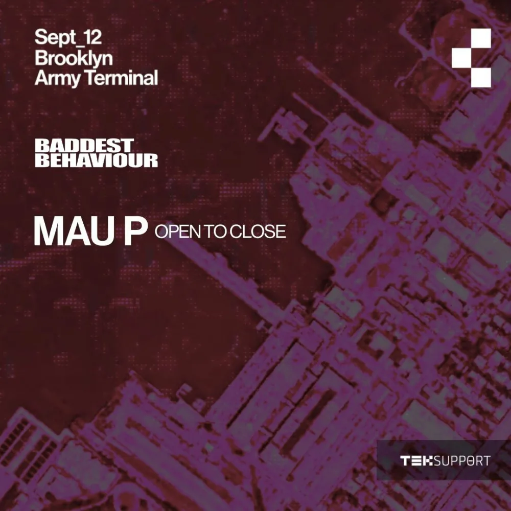 Teksupport — event flyer