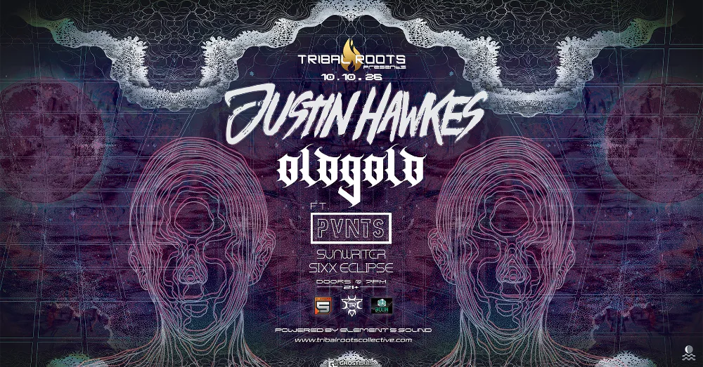 Tribal Roots Presents — event flyer