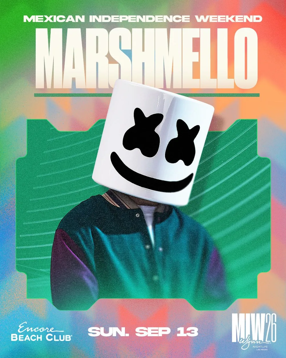 Marshmello — event flyer