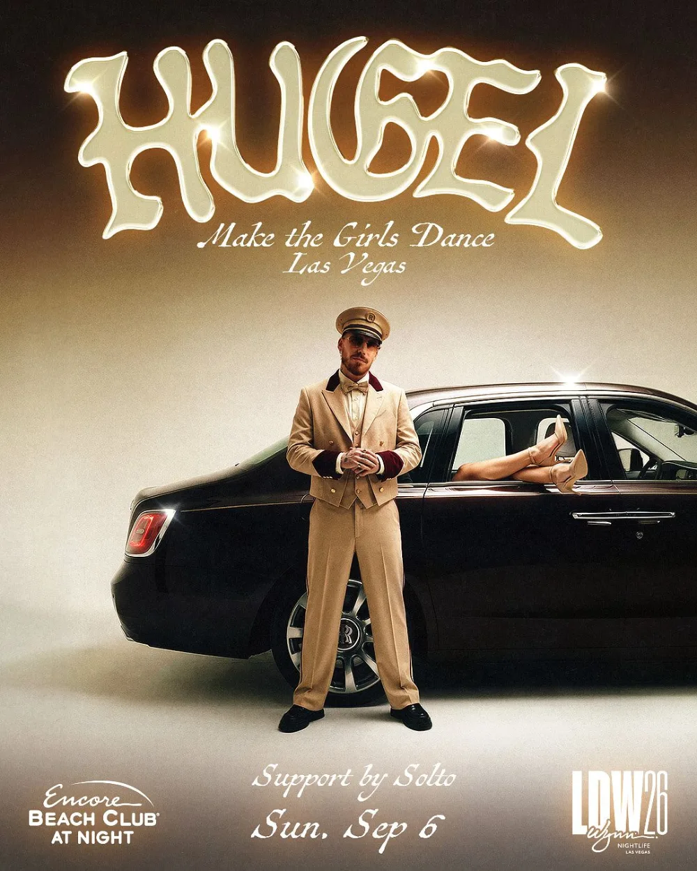 HUGEL — event flyer