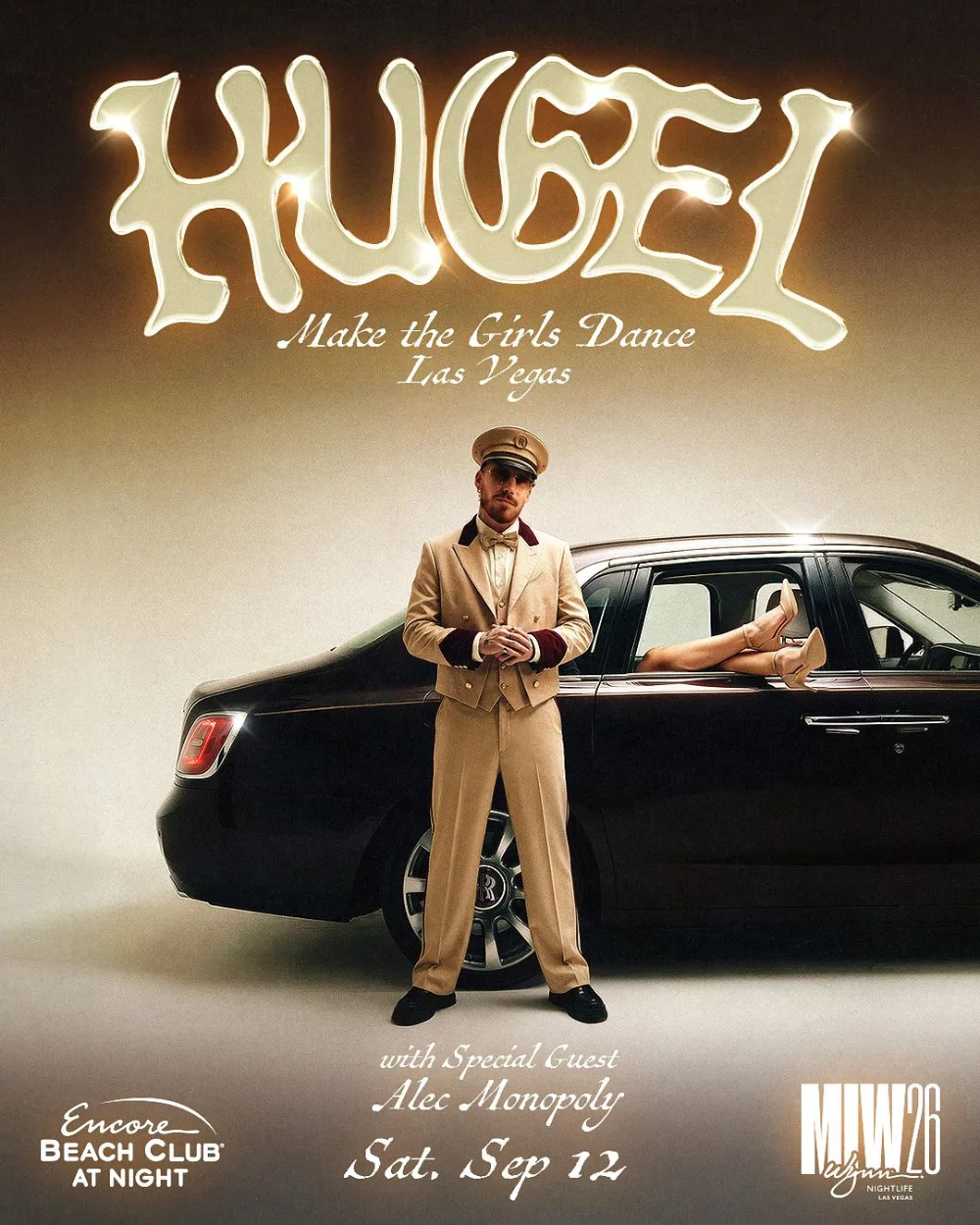 HUGEL — event flyer