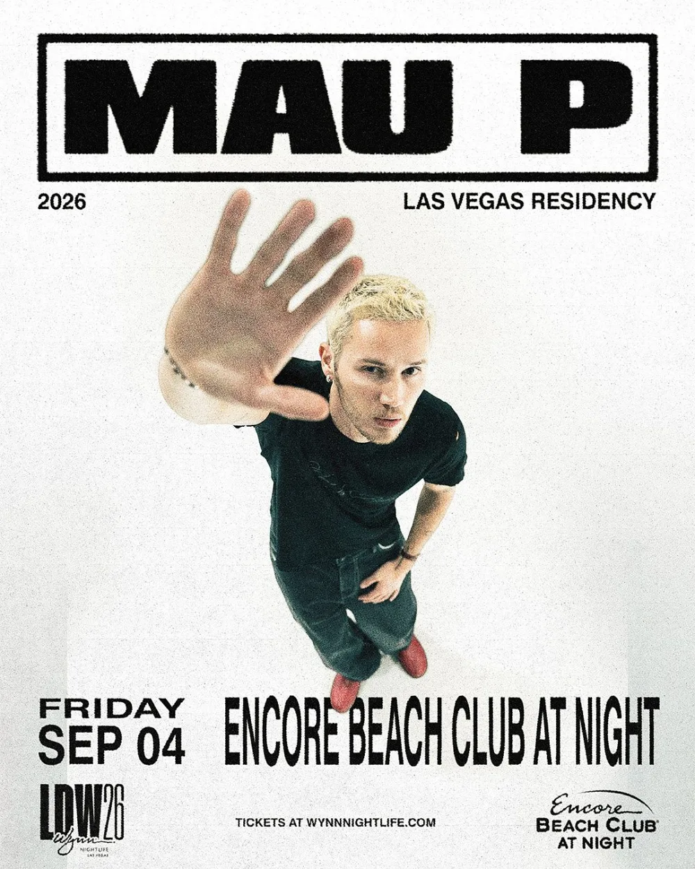 Mau P — event flyer