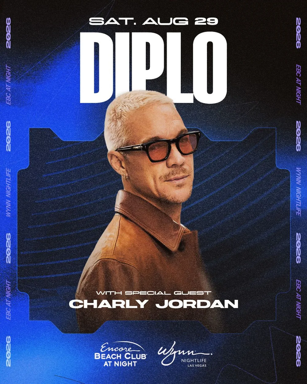 Diplo, Charly Jordan — event flyer