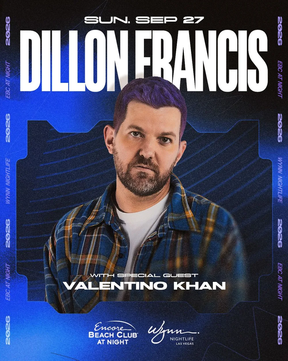 Dillon Francis, Valentino Khan — event flyer