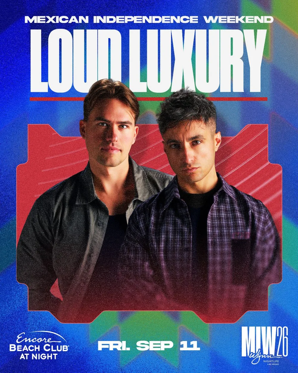 Loud Luxury — event flyer