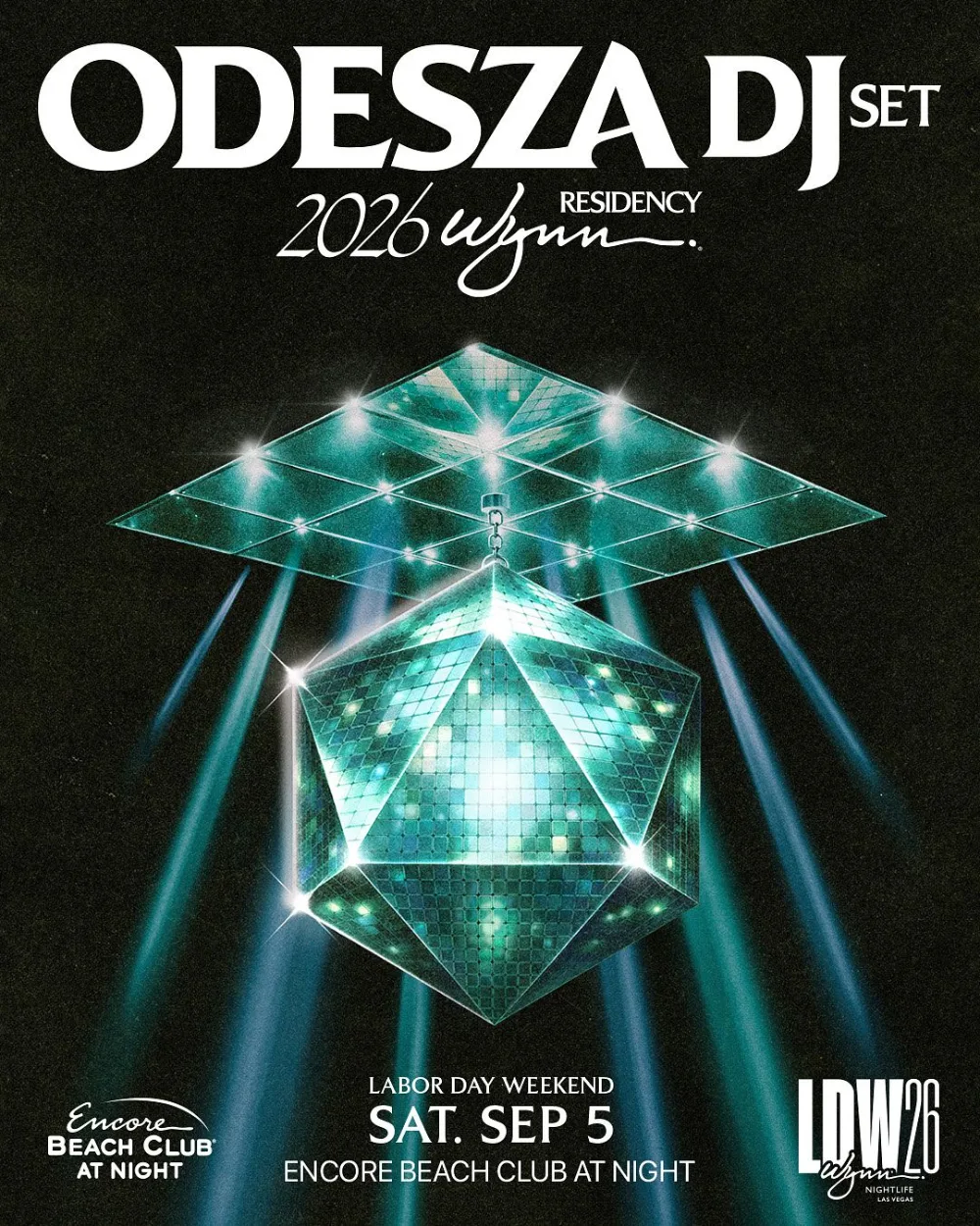 ODESZA — event flyer