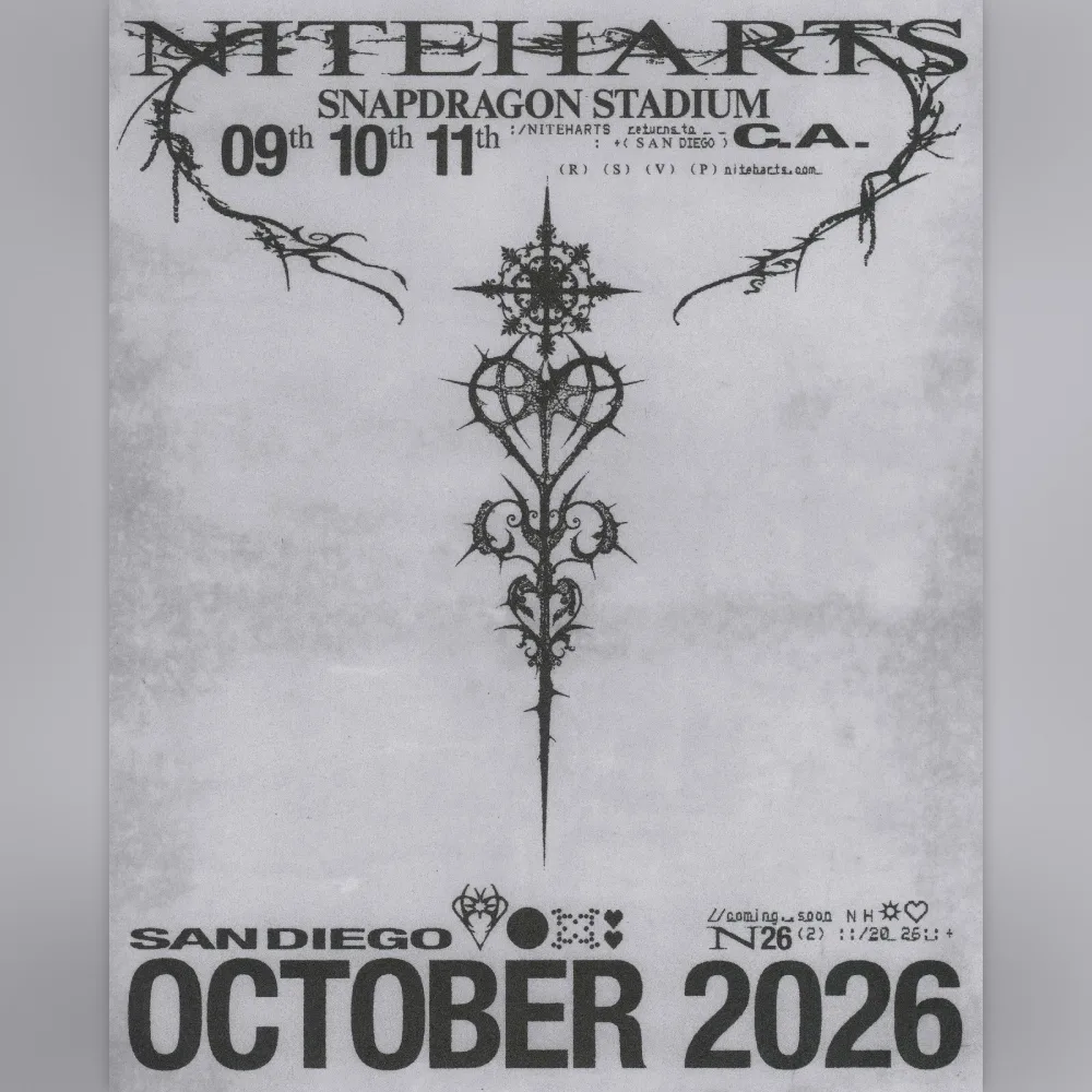 Niteharts Festival — event flyer