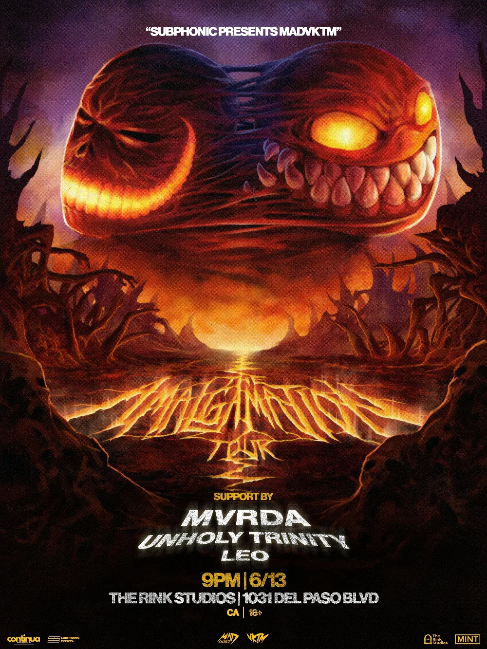 MADVKTM - The Amalgamation Tour — event flyer