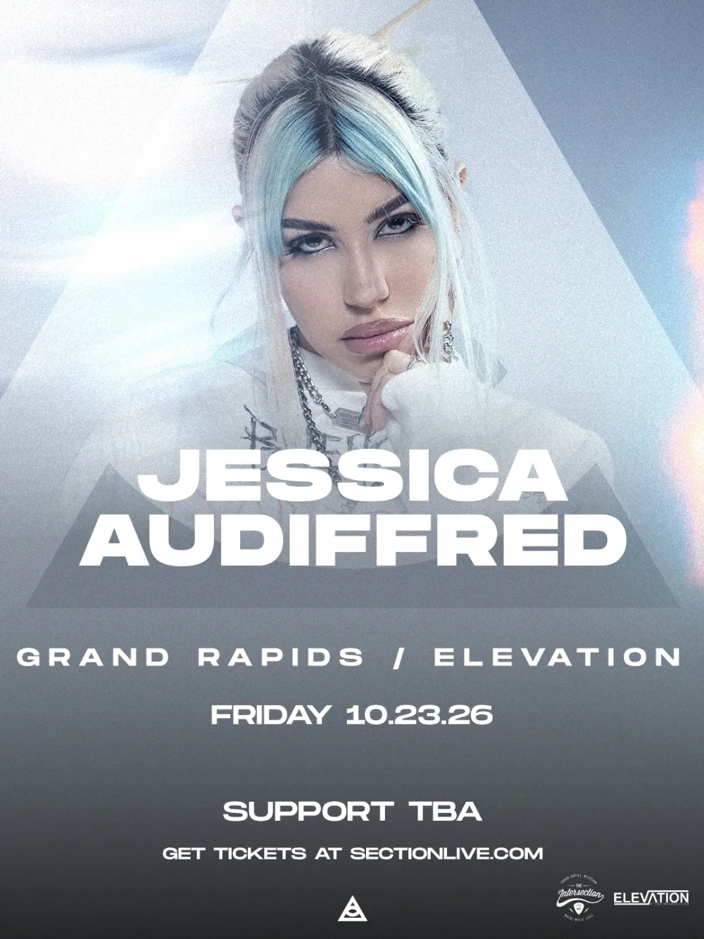 Jessica Audiffred — event flyer