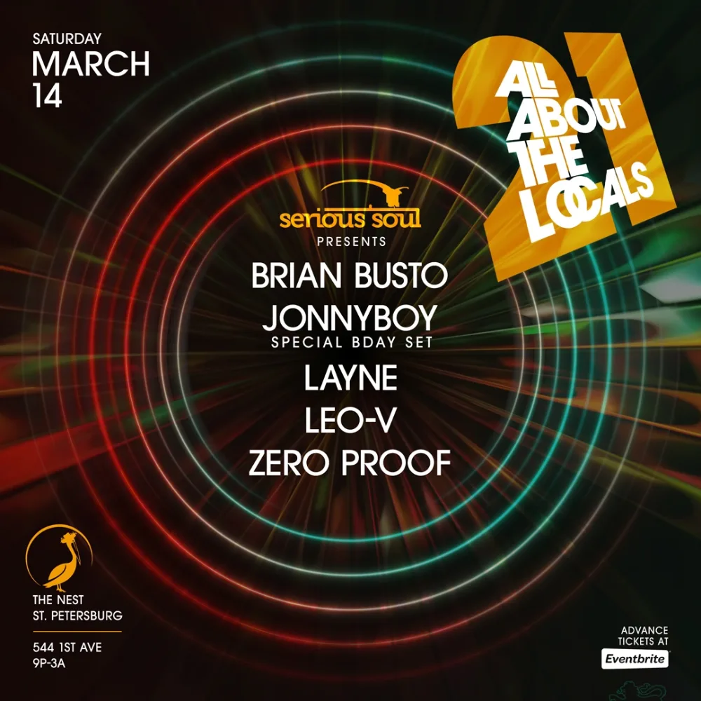All About the Locals 21, Brian Busto – St. Petersburg – Mar 14
