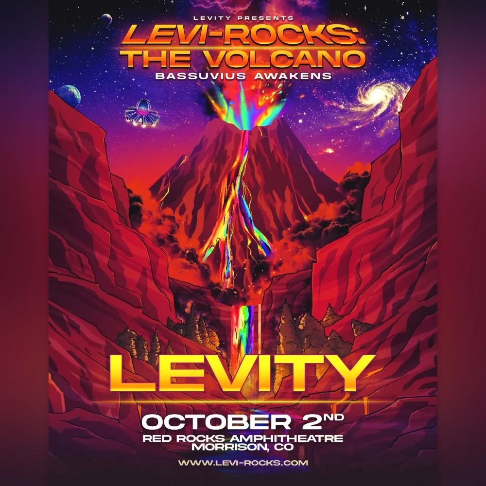 Levity — event flyer
