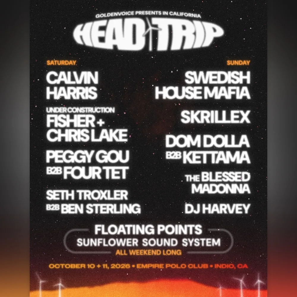 Head Trip — event flyer