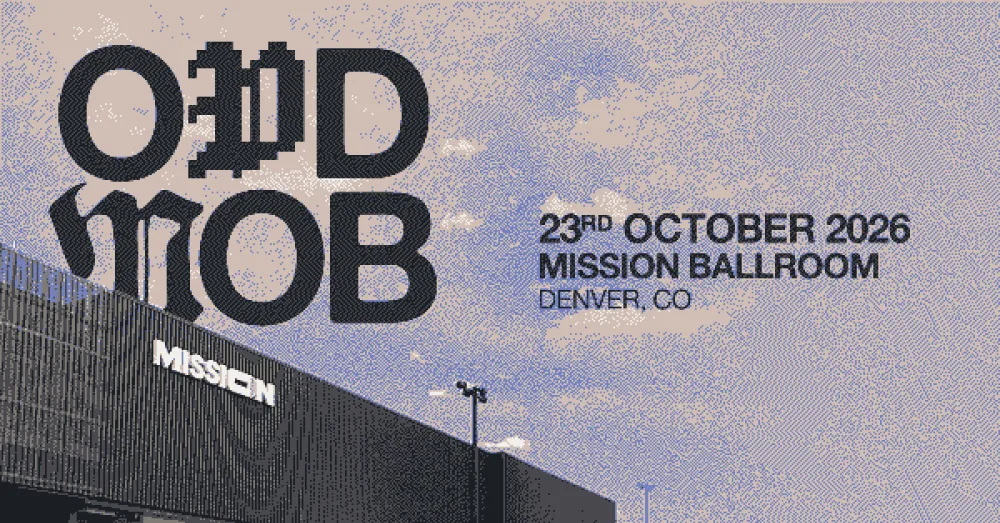 Odd Mob — event flyer