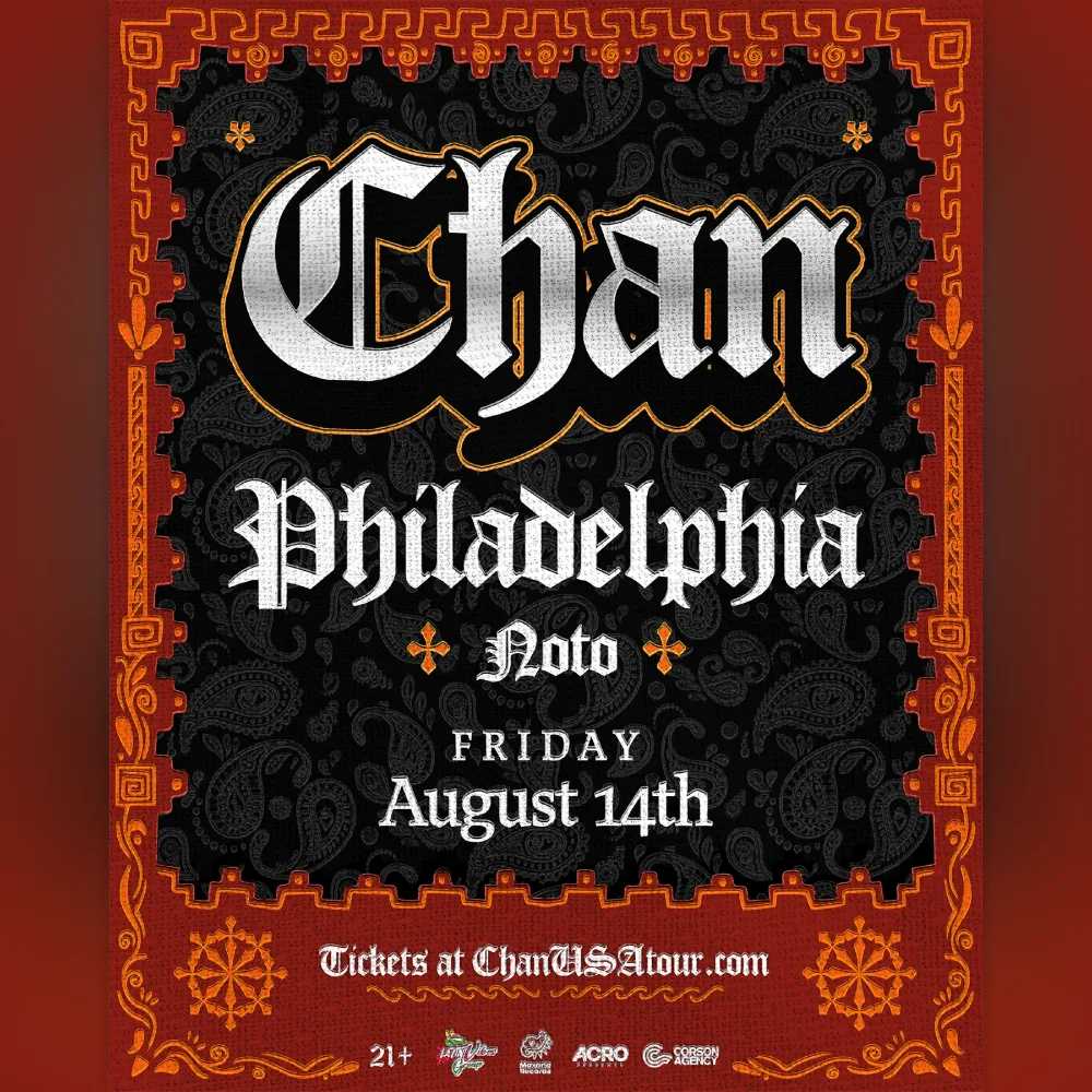 CHAN USA TOUR — event flyer
