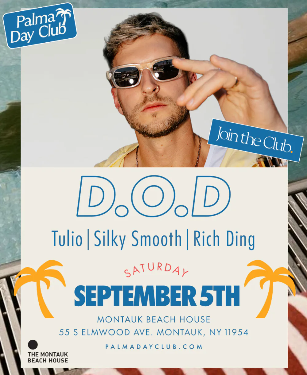 D.O.D — event flyer