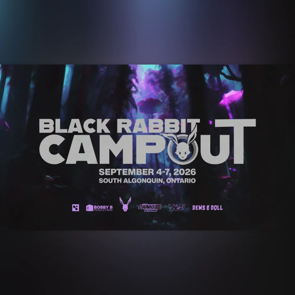 Black Rabbit Campout — event flyer
