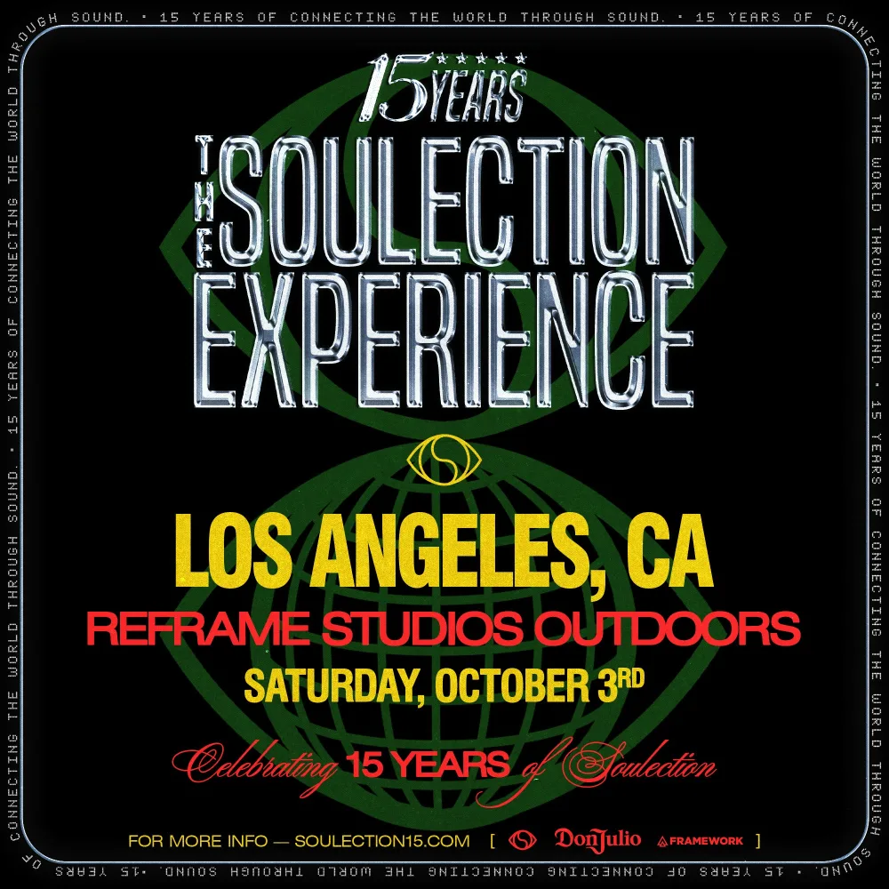 Soulection — event flyer