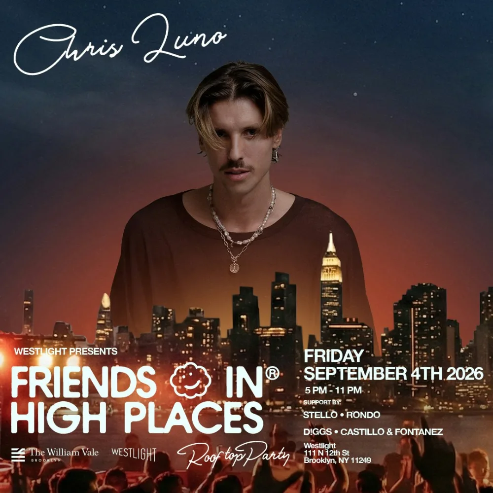 Chris Luno — event flyer