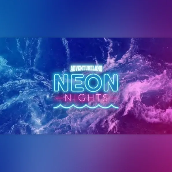 Neon Nights — event flyer