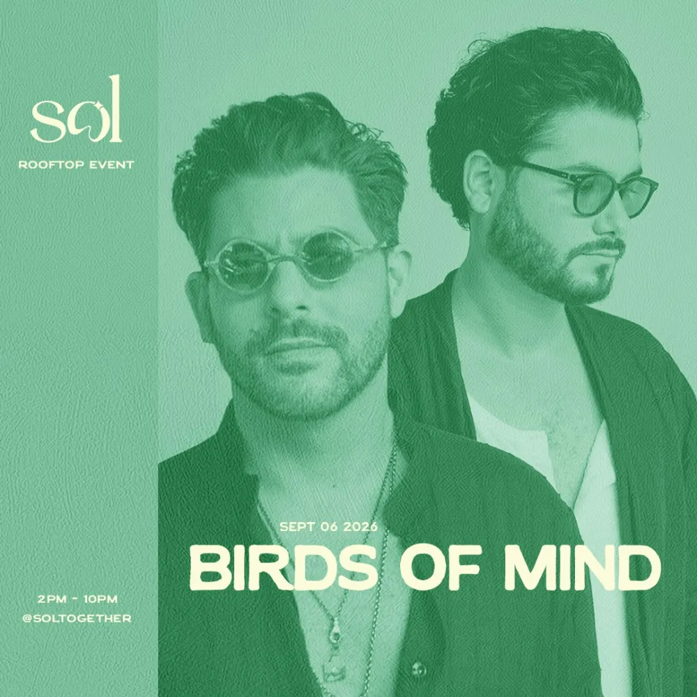 Birds of Mind — event flyer