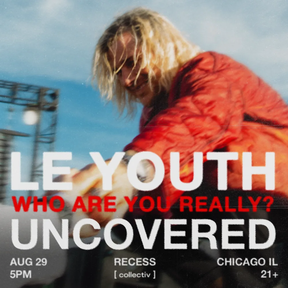 Le Youth — event flyer