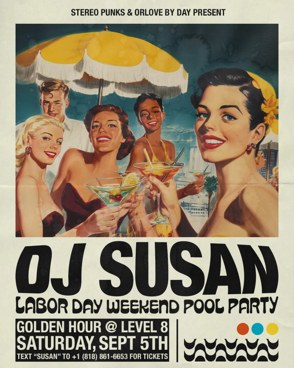 Labor Day Weekend Pool Party — event flyer