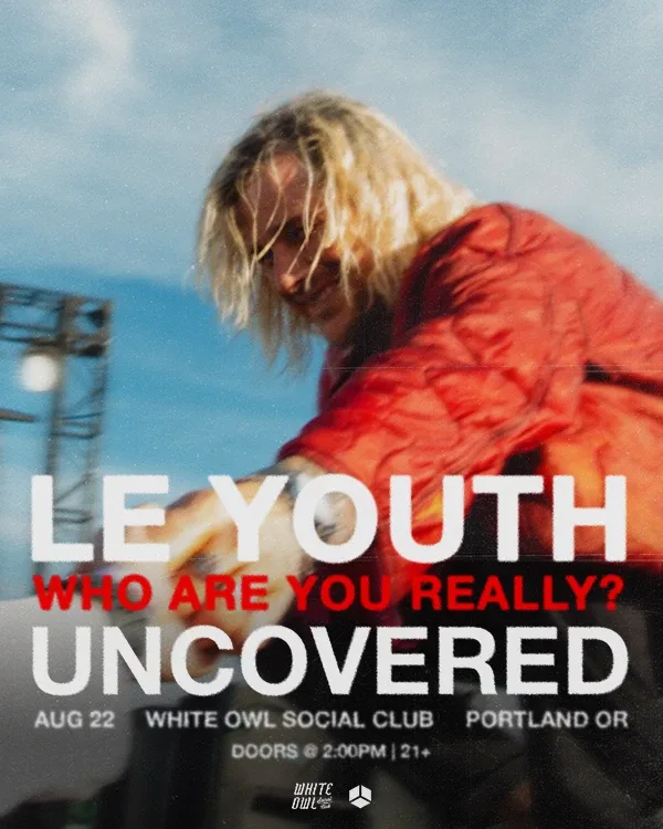 Le Youth — event flyer