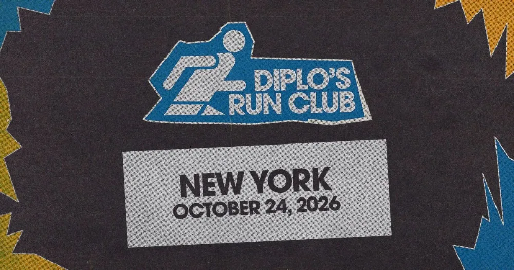 Diplo's Run Club — event flyer