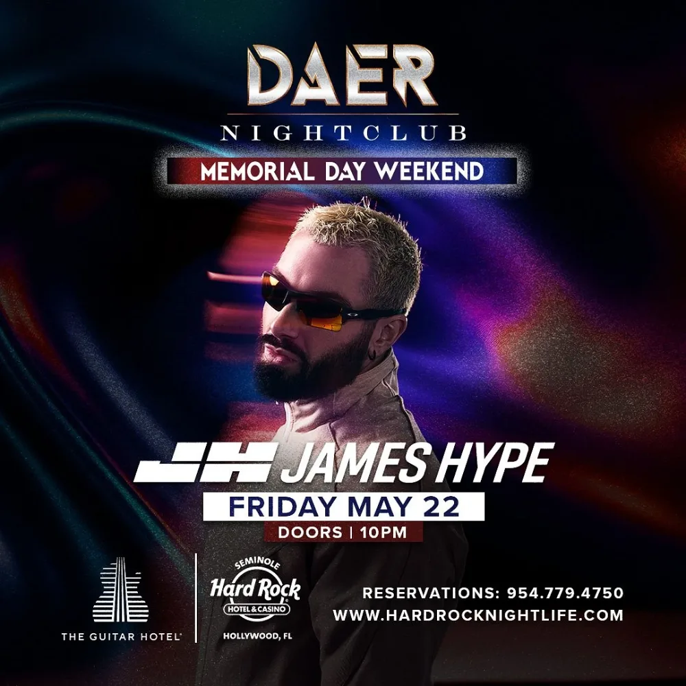Chicago Skyline Session, James Hype – Chicago – Jun 26 | Edmtrain
