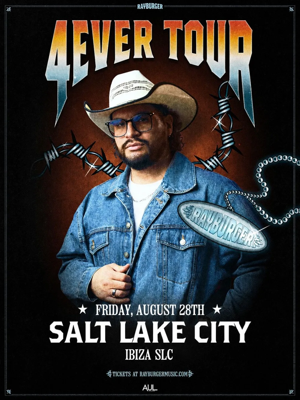 RayBurger — event flyer