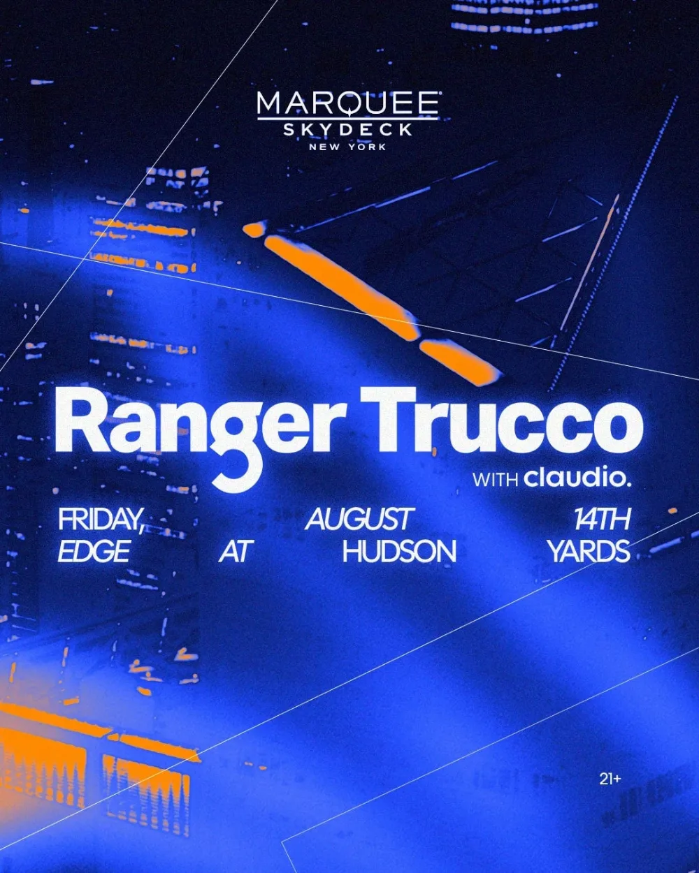 Ranger Trucco — event flyer