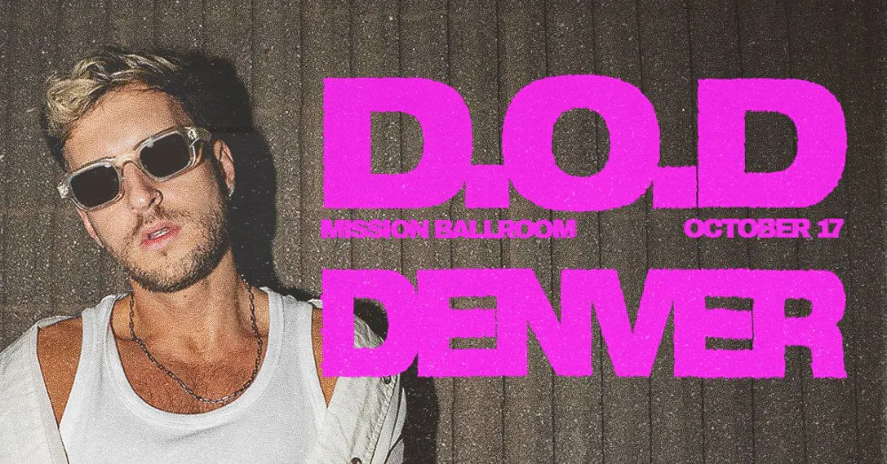 D.O.D — event flyer