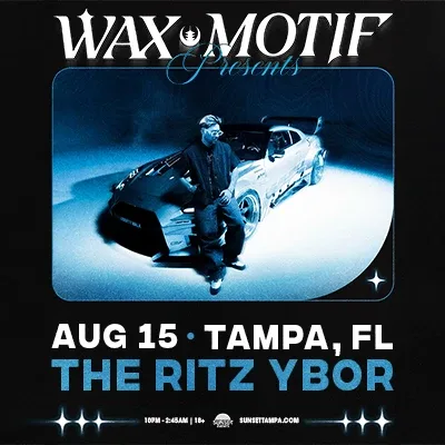 Wax Motif — event flyer