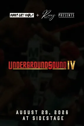 Underground Sound IV — event flyer