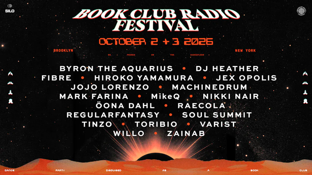 Book Club Radio — event flyer