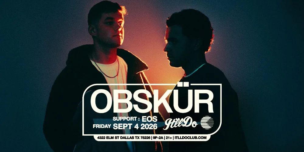 Obskür — event flyer