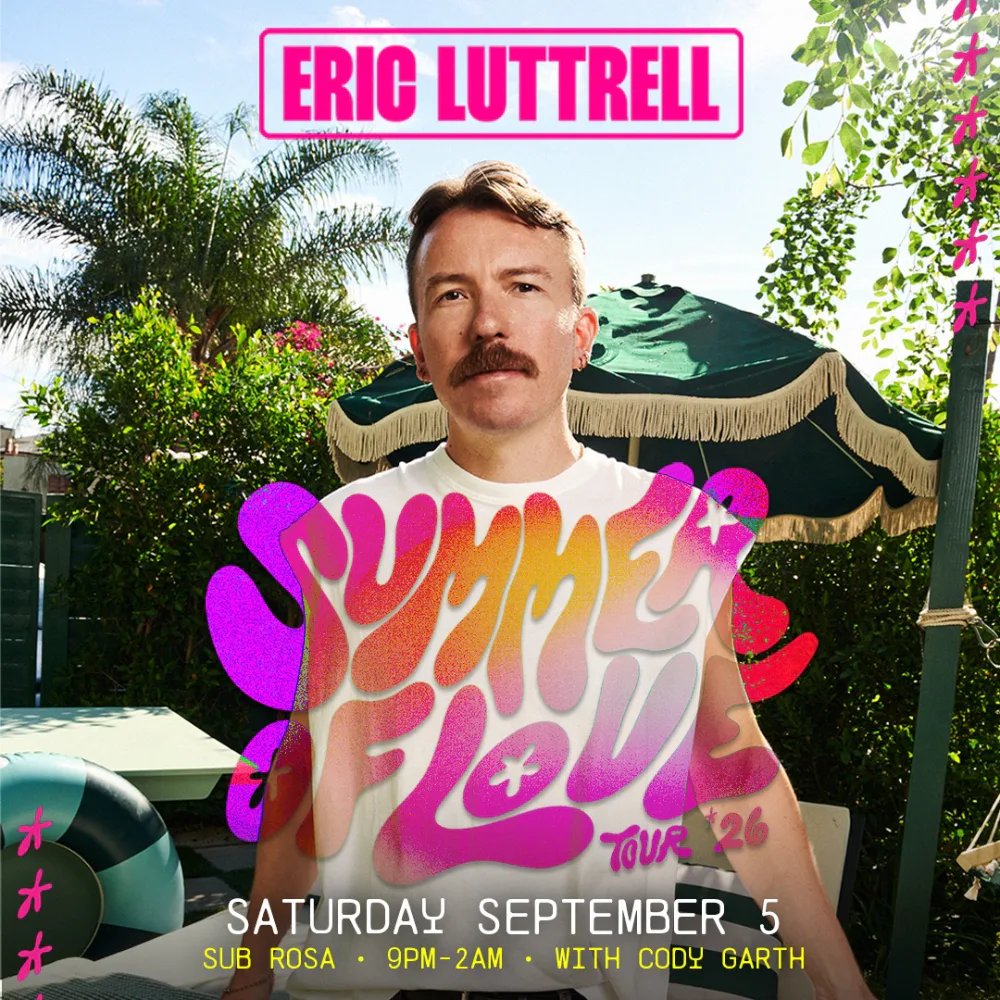 Eric Luttrell — event flyer