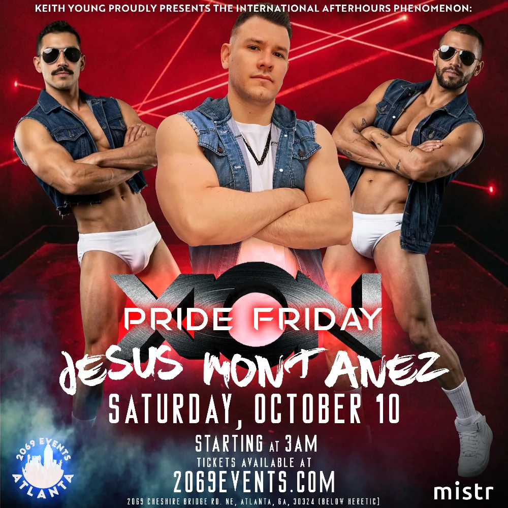 Jesus Montanez — event flyer