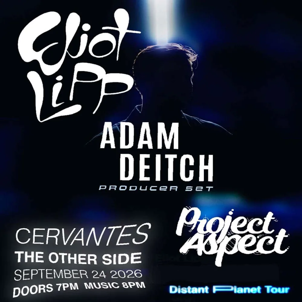 Eliot Lipp, Adam Deitch, ProJect Aspect — event flyer