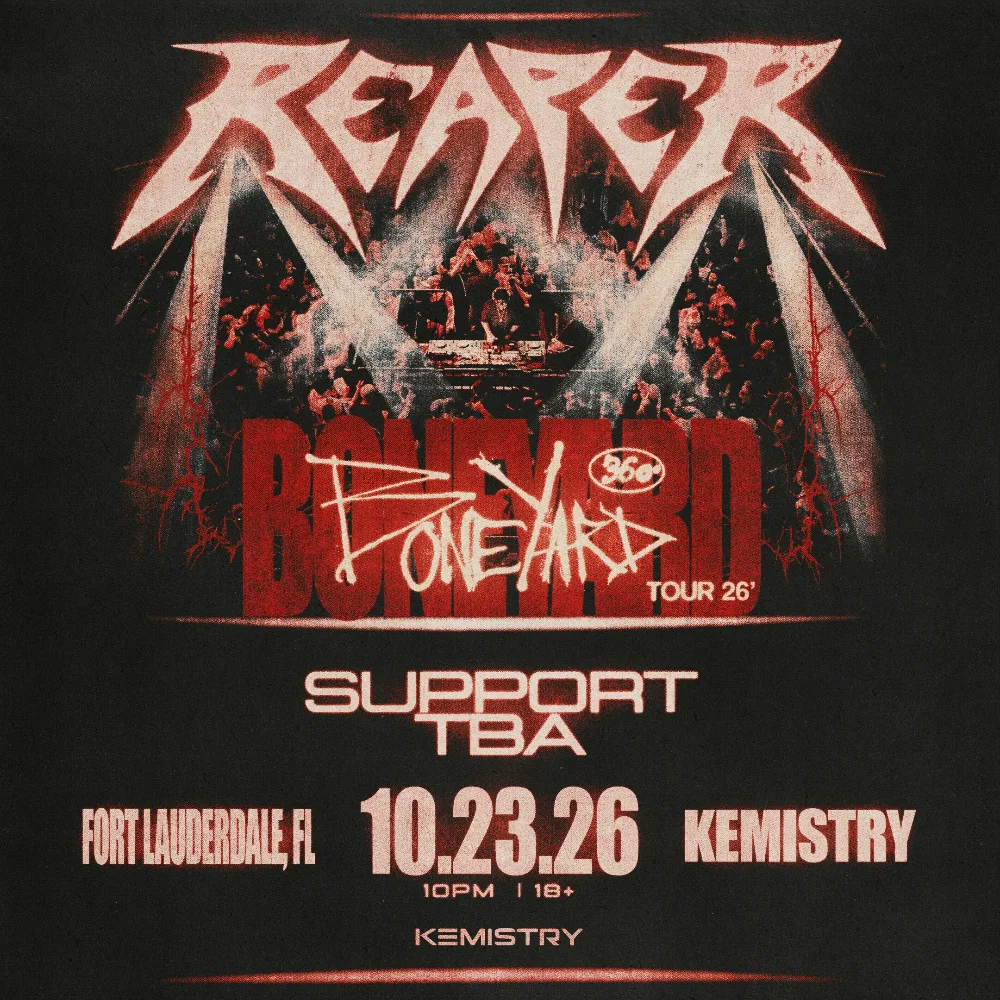 Boneyard Tour 26' — event flyer