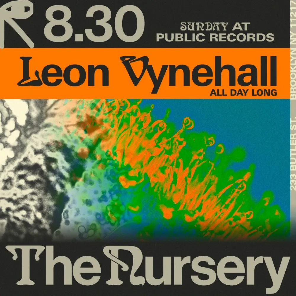Leon Vynehall — event flyer